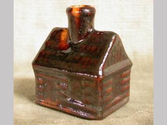 Log cabin flask