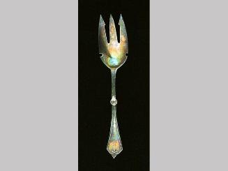 Serving spoon and fork (Rosette)