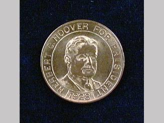 Herbert Hoover Presidential Campaign Medal