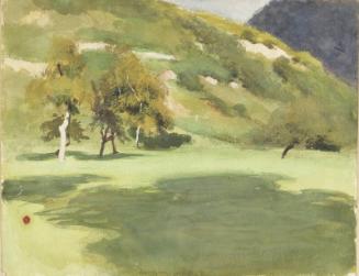 Landscape with Grove of Trees and Hills