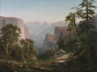 View of the Yosemite Valley, in California