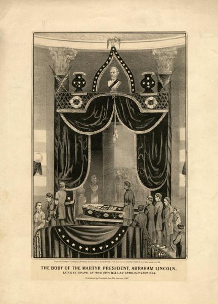 The Body of the Martyr President, Abraham Lincoln