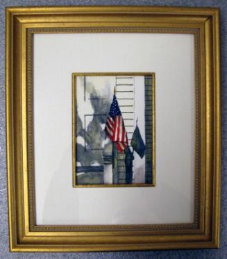Patriot: Study for the Painting in the Artist's "9/11 Series"