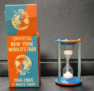 Official New York World's Fair 1964-1965 3 Minute Timer