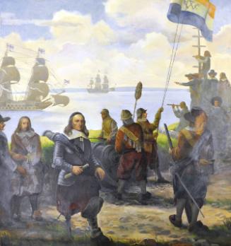 Surrender of New Amsterdam to the English, 1664