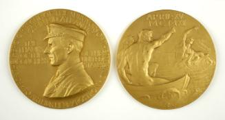 Congressional medal presented to Captain Arthur Henry Rostron