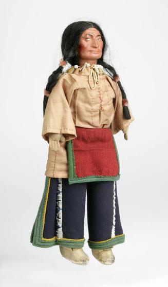 Doll with Native American costume
