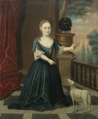De Peyster Girl, with a Lamb