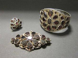 Ring, brooch, and bracelet set