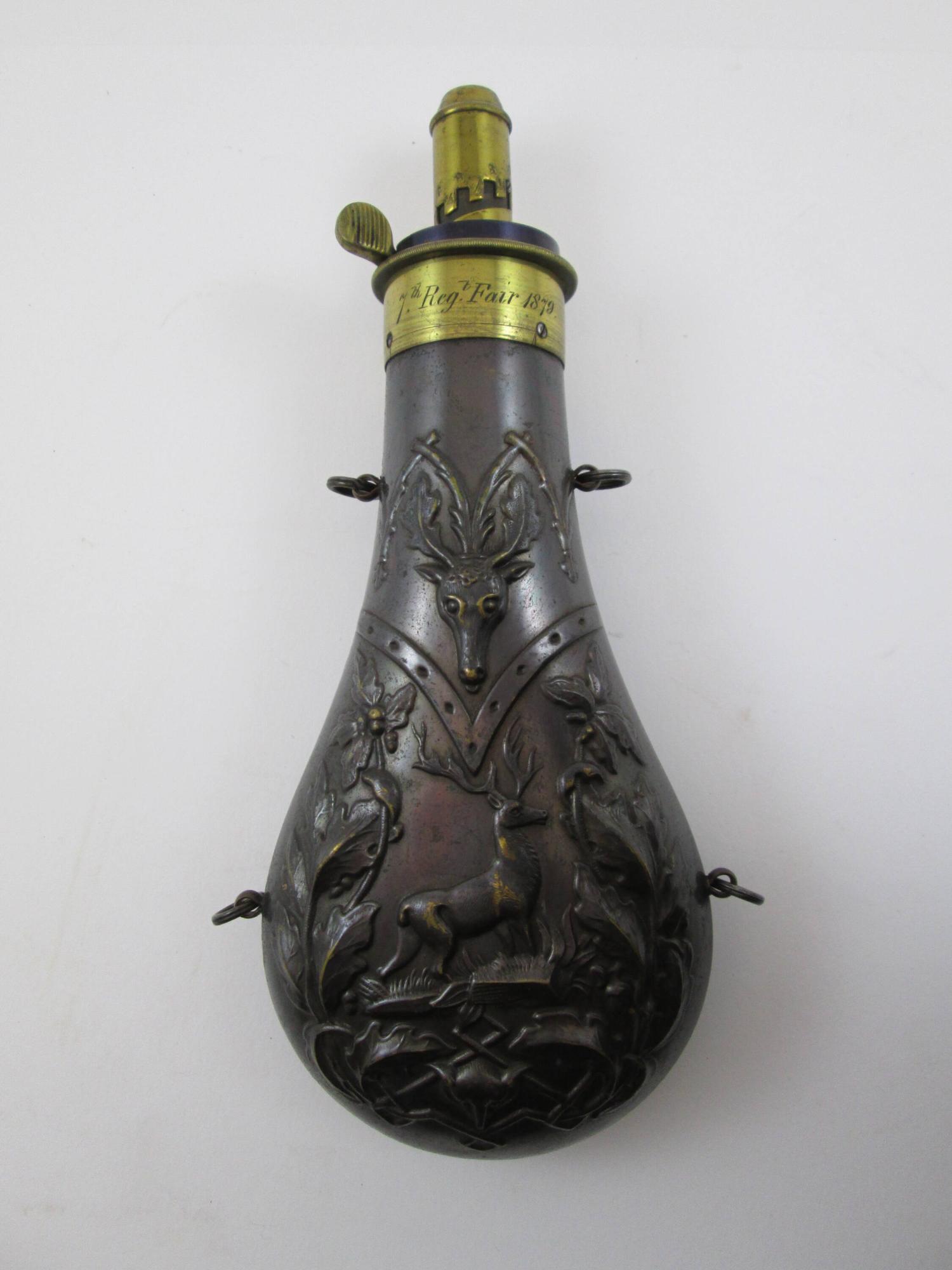 Powder flask – Works – New-York Historical Society