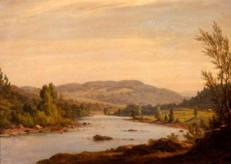 Landscape with River (Scene in Northern New York)