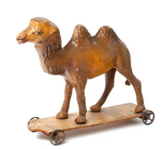 Camel on cart pull toy