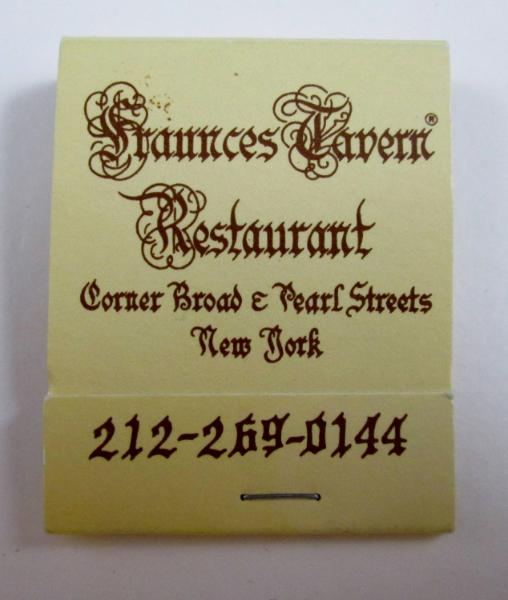 Fraunces Tavern Restaurant