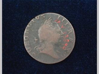 Virginia 1/2 penny