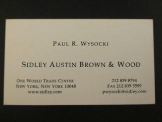 Business card