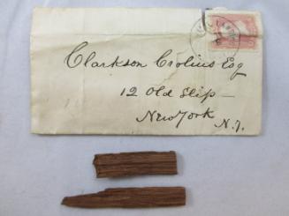 Wood fragment from Abraham Lincoln's log cabin