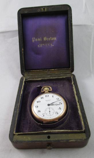 Pocket watch and case