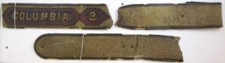 Fireman's belt fragments (3)