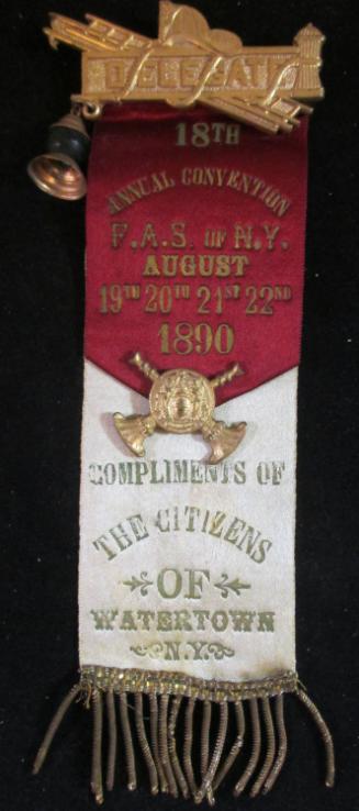 Ribbon badge: member Hartford Conn. Sept 1903