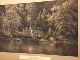 Landscape with Seeley's Cottage, Inwood, New York City