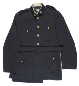 Officer's dress coat with belt