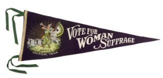Suffrage pennant