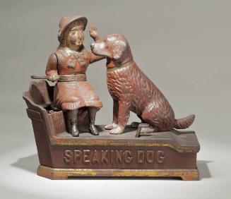 Speaking Dog mechanical bank