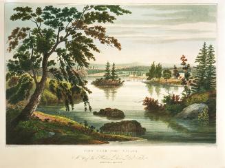 View near Fort Miller, originally Plate 10 [later Plate 9] of The Hudson River Portfolio