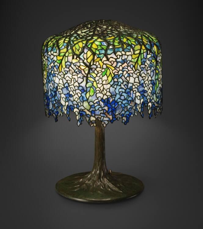 Wisteria table lamp – Works – New-York Historical Society