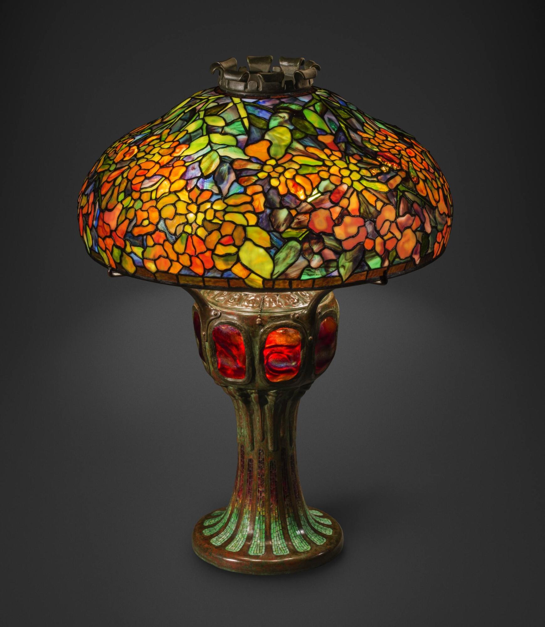 Trumpet Creeper table lamp – Works – New-York Historical Society