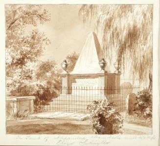 The Tomb of Alexander Hamilton (ca. 1755–1804) and His Wife, Eliza Schuyler (1757–1854), New York City