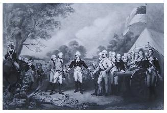 Surrender of General Burgoyne at Saratoga, New York