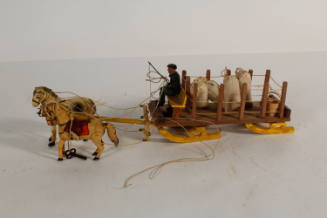 Horse-drawn sleigh
