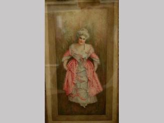 Julia Parsons Redmond (c. 1882-1959) in Eighteenth-Century Costume; Self-Portrait