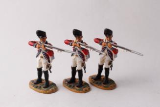 Battle of Monmouth British 23rd Foot Grenadiers (Royal Welch Fusiliers) Infantry firing