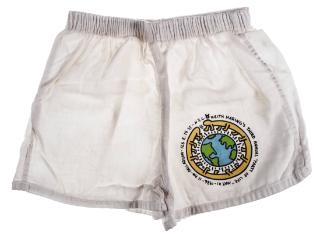 Pair of shorts from Keith Haring's Third Annual Party of Life