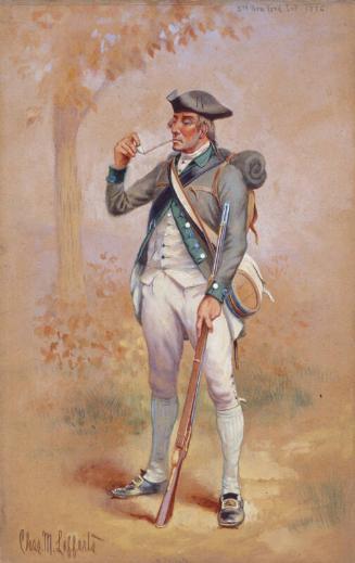 Uniforms of the American Revolution: Private, 3rd New York Infantry Regiment