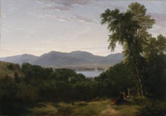Beacon Hills on the Hudson River, Opposite Newburgh—Painted on the Spot
